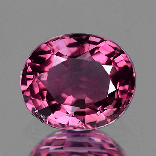 5.5x4.5 mm {0.63 cts} Oval AAA Fire Intense Red Pink Sapphire Natural {VVS}