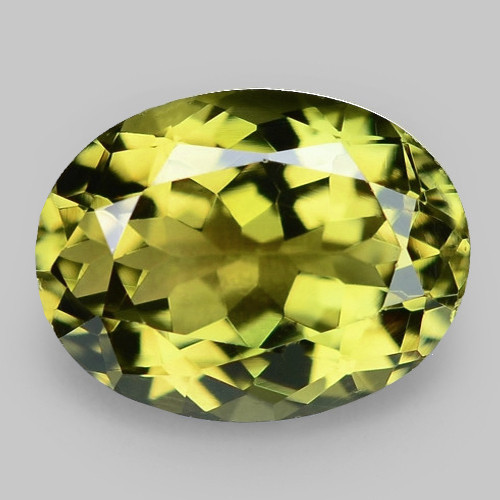 14x11 mm { 6.21cts} Cushion AAA Fire Premium Greenish Yellow Beryl 'Heliodor' Natural {Flawless-VVS}--AAA Grade