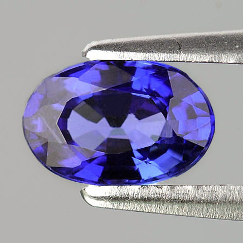 5x3 mm 1 pcs Oval AAA Fire Intense Violet Blue Sapphire Natural {Flawless-VVS}