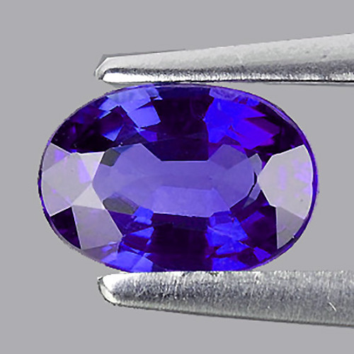 6x4 mm {0.48 cts} Oval AAA Fire Intense Blue Violet Sapphire Natural {Flawless-VVS} 6x4 mm {0.48 cts} Oval AAA Fire Intense Blue Violet Sapphire Natural {Flawless-VVS}