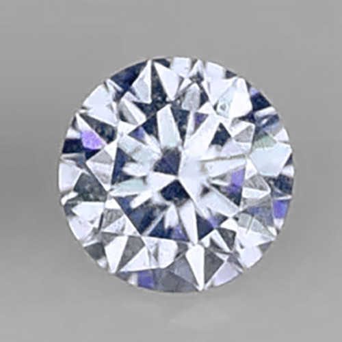 5.00 mm { 0.50 cts } Round Brilliant Cut Extreme Brilliancy Natural Light Blue Ceylon Sapphire {Flawless-VVS}--AAA Grade
