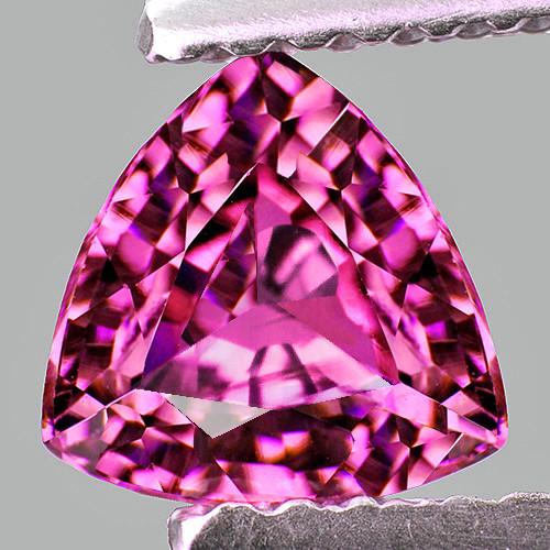 5.50 mm Trillion AAA Fire Intense Pink Sapphire Natural {Flawless-VVS}--AAA Grade