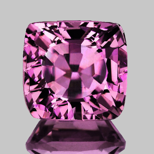 5.00 mm { 0.70 cts } Cushion Extreme Brilliancy Intense Pink Sapphire Natural {Flawless-VVS}--AAA Grade