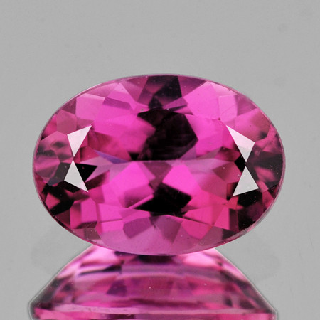 7x5 mm Oval Brilliant Cut AAA Fire Intense Pink Tourmaline Natural {Flawless-VVS}--AAA Grade