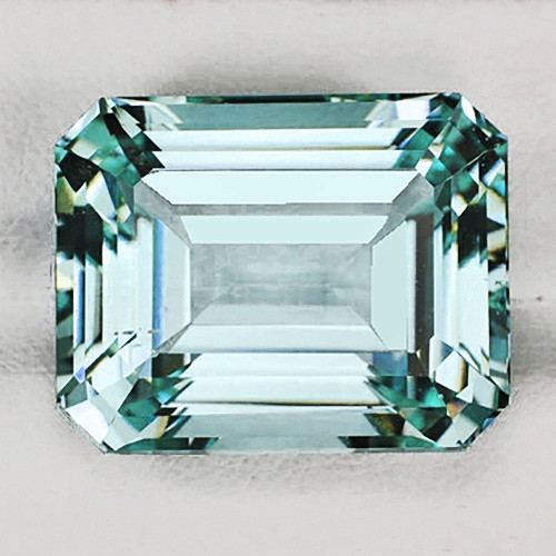 11x9 mm { 4.36 cts} Octagon Emerald Cut Best AAA Fire Natural AAA Green Blue Aquamarine {Flawless-VVS}--AAA Grade