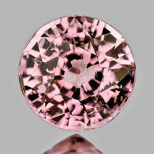 4.00 mm 1pc Round Best AAA Fire AAA Padparadscha Pink Sapphire Natural (Flawless-VVS}--AAA Grade