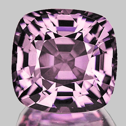 5.00 mm { 0.67 cts } Cushion AAA Fire Natural Top Pink Sapphire {Flawless-VVS}--AAA Grade