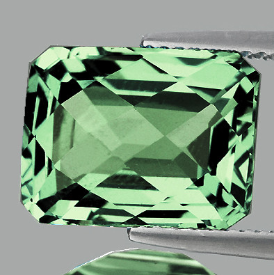 16x12 mm { 9.93 cts } Octagon Checker Emerald Cut AAA Fire Natural Green Amethyst {Flawless-VVS1}