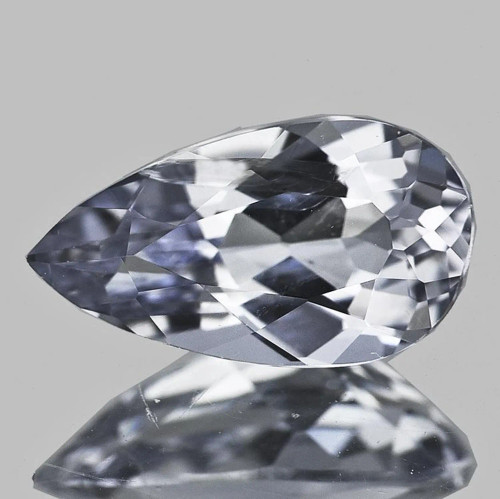 10x6 mm { 1.15 cts } Pear Brilliant Cut AAA Fire Natural Titanium Beryl { Flawless-VVS}