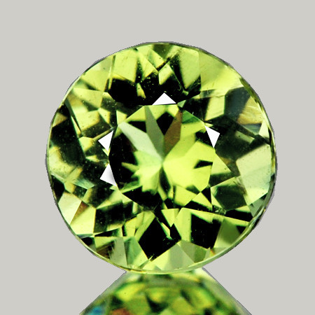 4.00 mm Round Machine Brilliant Cut Extreme Brilliancy AAA Yellow Green Chrysoberyl Natural {Flawless-VVS}--AAA Grade