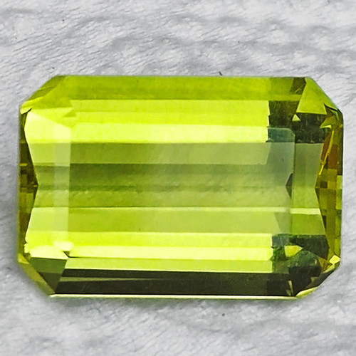 16x11 mm { 10.12 cts } Octagon Emerald Cut AAA Neon Intense Green Gold Lemon Quartz Natural {Flawless-VVS}--AAA Grade