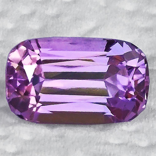 12x7 mm { 4.19 cts} Cushion Best AAA Fire Intense AAA Pink Kunzite Natural {Flawless-VVS}--AAA Grade