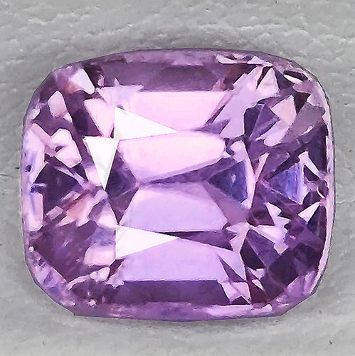 10x8 mm { 4.21 cts} Cushion Best AAA Fire Intense AAA Pink Kunzite Natural {Flawless-VVS}--AAA Grade