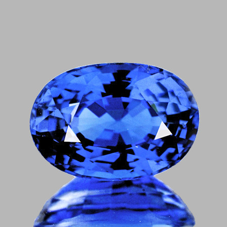 7.5x5.5 mm { 1.17 cts} Oval AAA Fire Intense Ceylon Blue Sapphire Natural {AAA Grade}--FREE CERTIFICATE