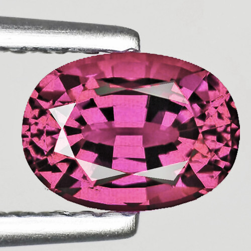 7x5 mm { 1.00 cts} Oval AAA Fire Intense Deep Pink Sapphire Natural {Flawless-VVS}--AAA Grade