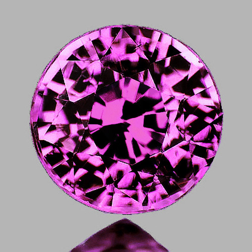 4.00 mm Round AAA Fire Premium Violet Pink Sapphire Natural {Flawless-VVS} --Premium Grade
