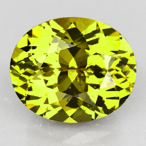7x6 mm { 1.33 cts} Oval Brilliant Cut Extreme Brilliancy Premium AAA Yellow Mali Garnet Natural {Flawless-VVS}--Premium Grade