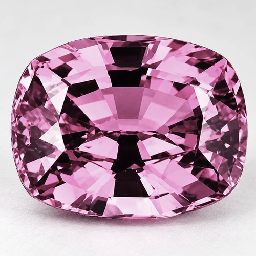 6.5x5.5 mm { 1.10 cts } Cushion Extreme Brilliancy Neon Pink Spinel Natural {Flawless-VVS}--AAA Grade