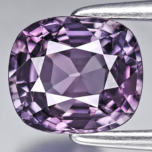 6x5 mm { 0.90 cts } Cushion AAA Fire Natural Purple Spinel {Flawless-VVS}