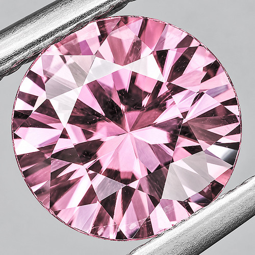 4.20 mm Round Machine Brilliant Cut Extreme Brilliancy AAA Pink Sapphire Natural {Flawless-VVS1}--AAA Grade