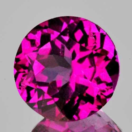 12.00 mm 1 pcs Round Best AAA Hot Pink Topaz Natural {Flawless-VVS1}