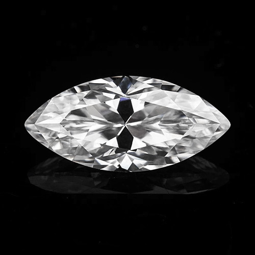 6x3 mm {0.19 cts} Marquise Brilliant Cut Color D-F Extreme Brilliancy Natural White Diamond {VVS}--AAA Grade