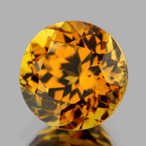 5.00 mm { 0.73 cts} Round AAA Fire AAA Golden Yellow Mali Garnet Natural {Flawless-VVS}--AAA Grade