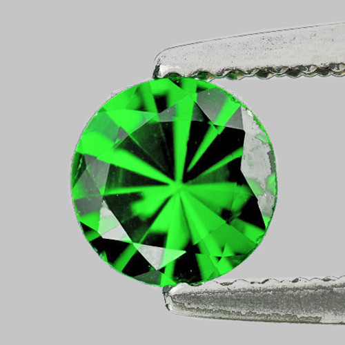 4.30 mm 1 pcs Round AAA Fire Intense Chrome Green Tsavorite Garnet Natural (VVS)
