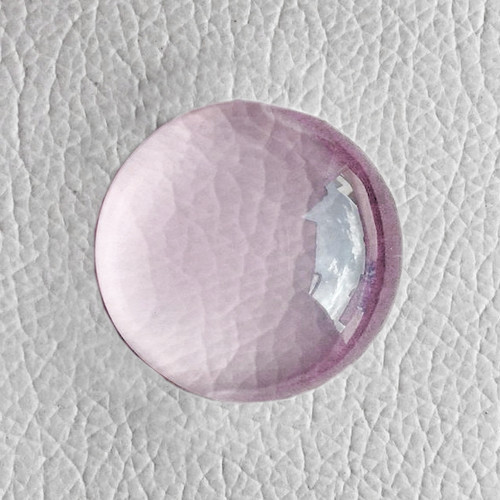 16.00 mm Round Cabochon Natural Untreated Pink Rose Quartz {Flawless-VVS}