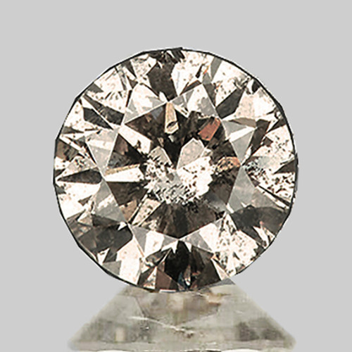 3.80mm {0.21 cts} Round Brilliant Cut AAA Fire Natural Bright Champagne Diamond