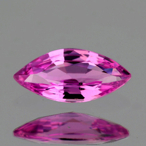 6x3 mm 1 pcs Marquise AAA Fire Intense AAA Pink Sapphire Natural {Flawless-VVS}