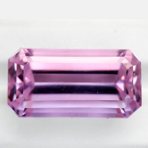 16x9 mm { 11.84 cts} Octagon AAA Fire Natural Lavender Pink Kunzite {Flawless-VVS}--AAA Grade