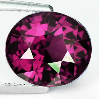 7x6 mm { 1.56 cts } Oval AAA Fire Intense Pink Spinel Natural