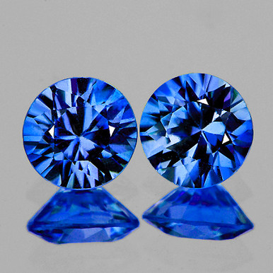 Details about   Natural Sapphire Loose Gemstone 19.40 Ct Certified Round Diomond Cut Lot