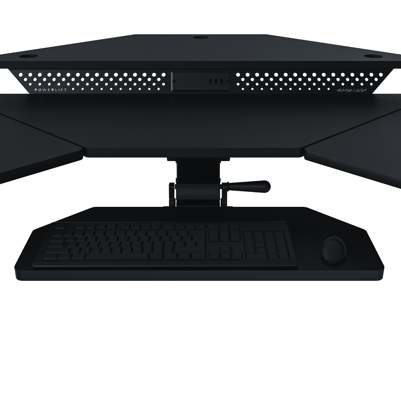 PowerLift®️ Corner Keyboard Tray for Corner desk