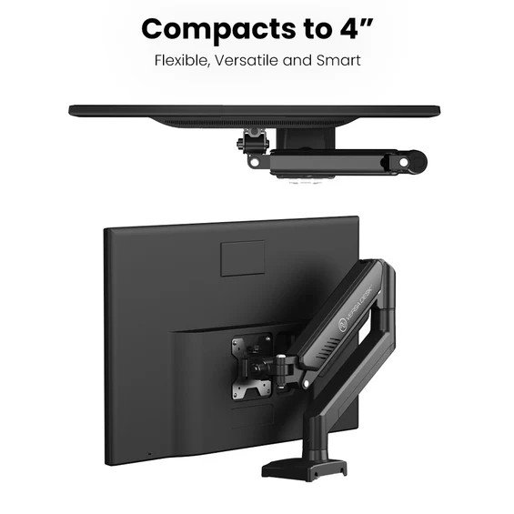PREDUCTS Monitor Arm Single ブラック Amazon.com: MOUNTUP Single