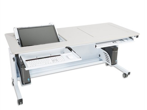 Revolution Computer Table, Height Adjustable - VersaTables