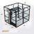 WorkNest® Cube O - Glass Office Cubicle with Door