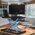 Power Riser Electric Standing Desk Converter , Black