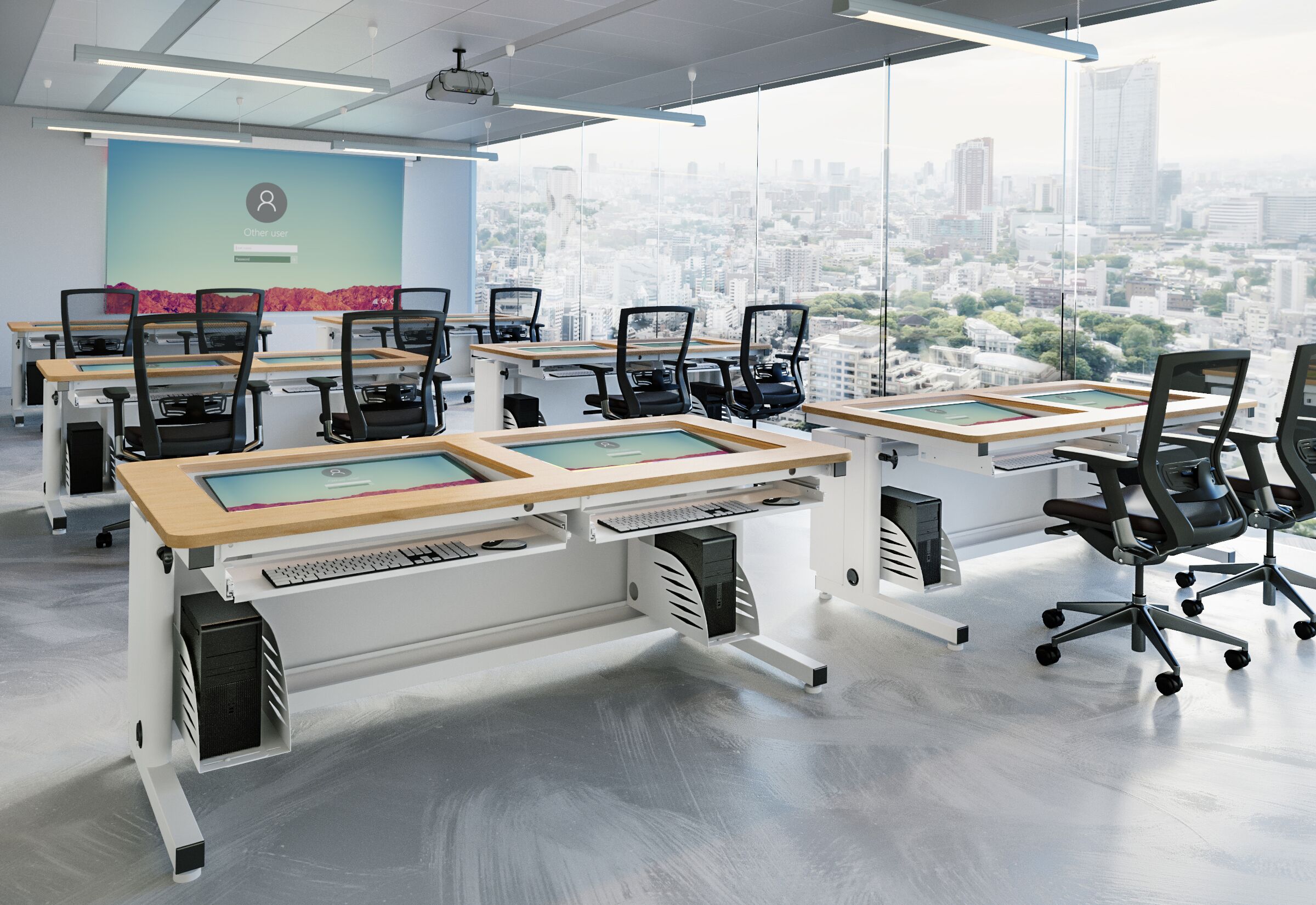 Computer Training Desks - Downview™