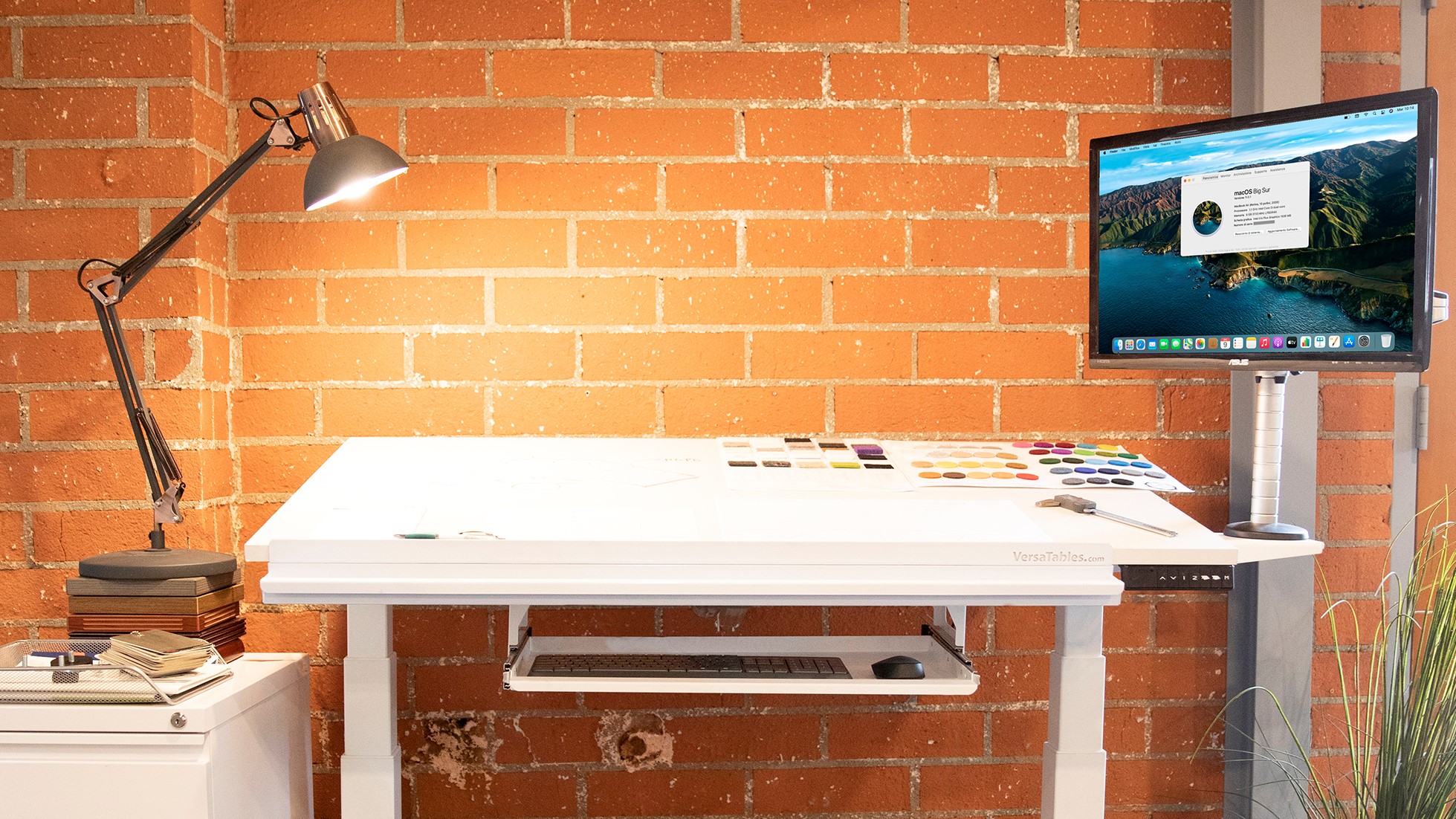 drafting table and stand