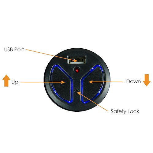 Ripley - ELEVADOR ELÉCTRICO DE ESCRITORIO VERSADESK POWER PRO USA