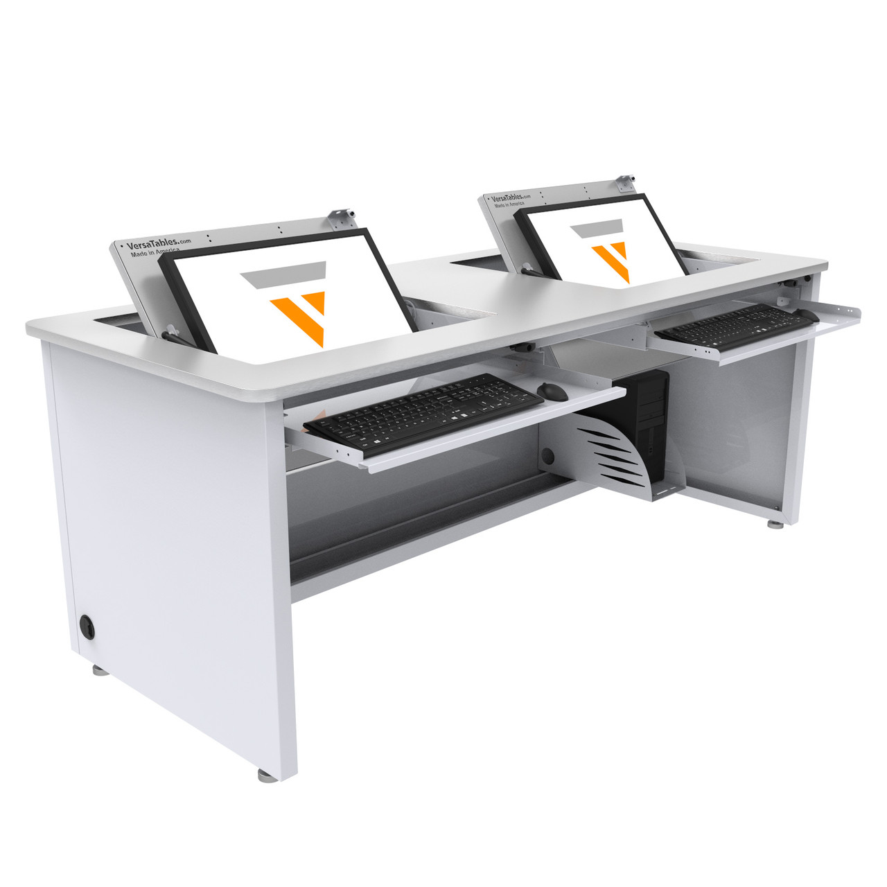 Revolution Computer Desk - Enclosed