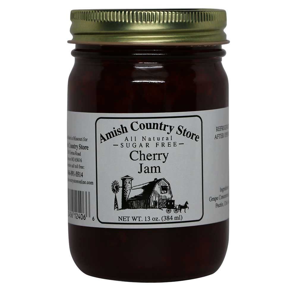 All Natural Sugar Free Cherry Jam | Amish Country Store