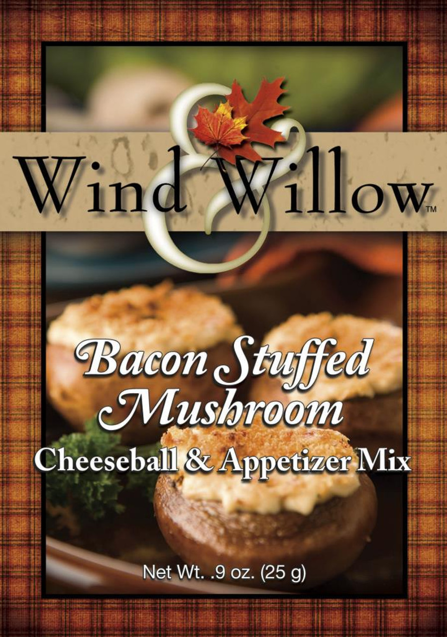 Bacon Stuffed Mushroom Cheeseball Mix