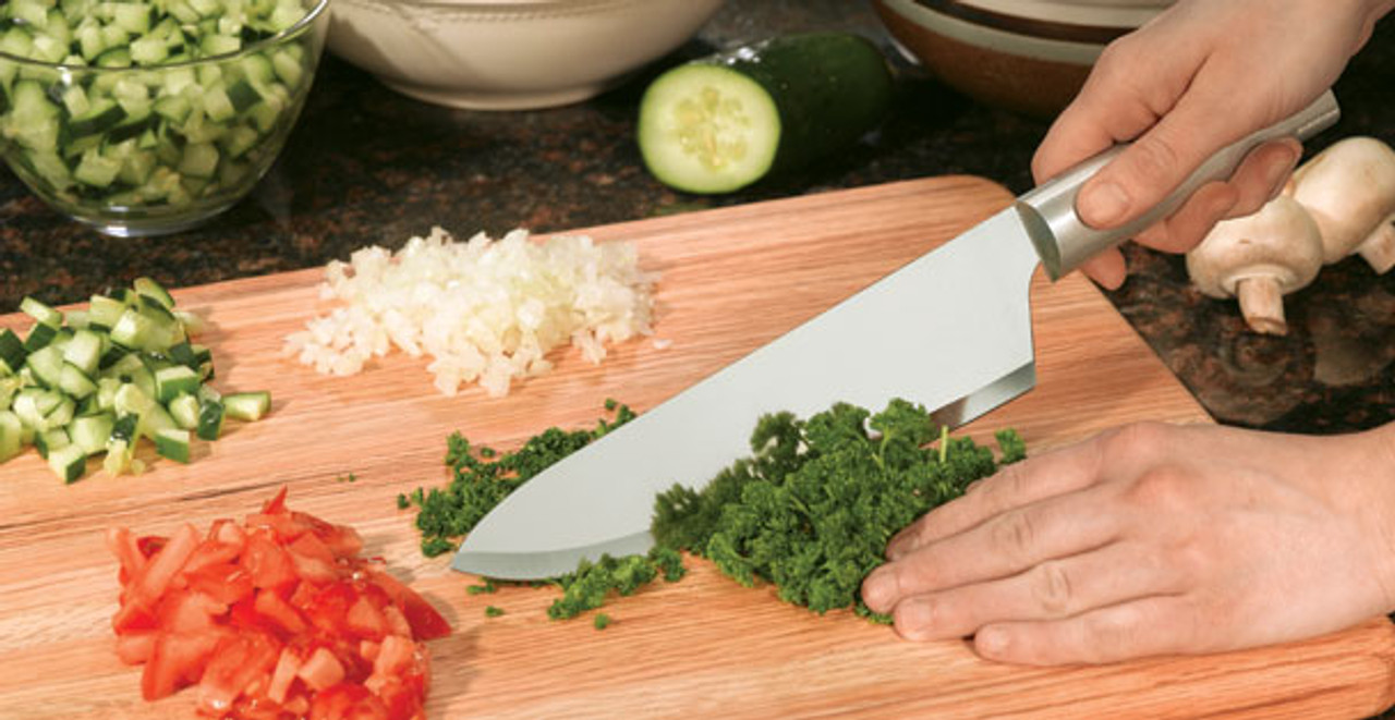 How to Cut With a Chef's Knife, Homegrown