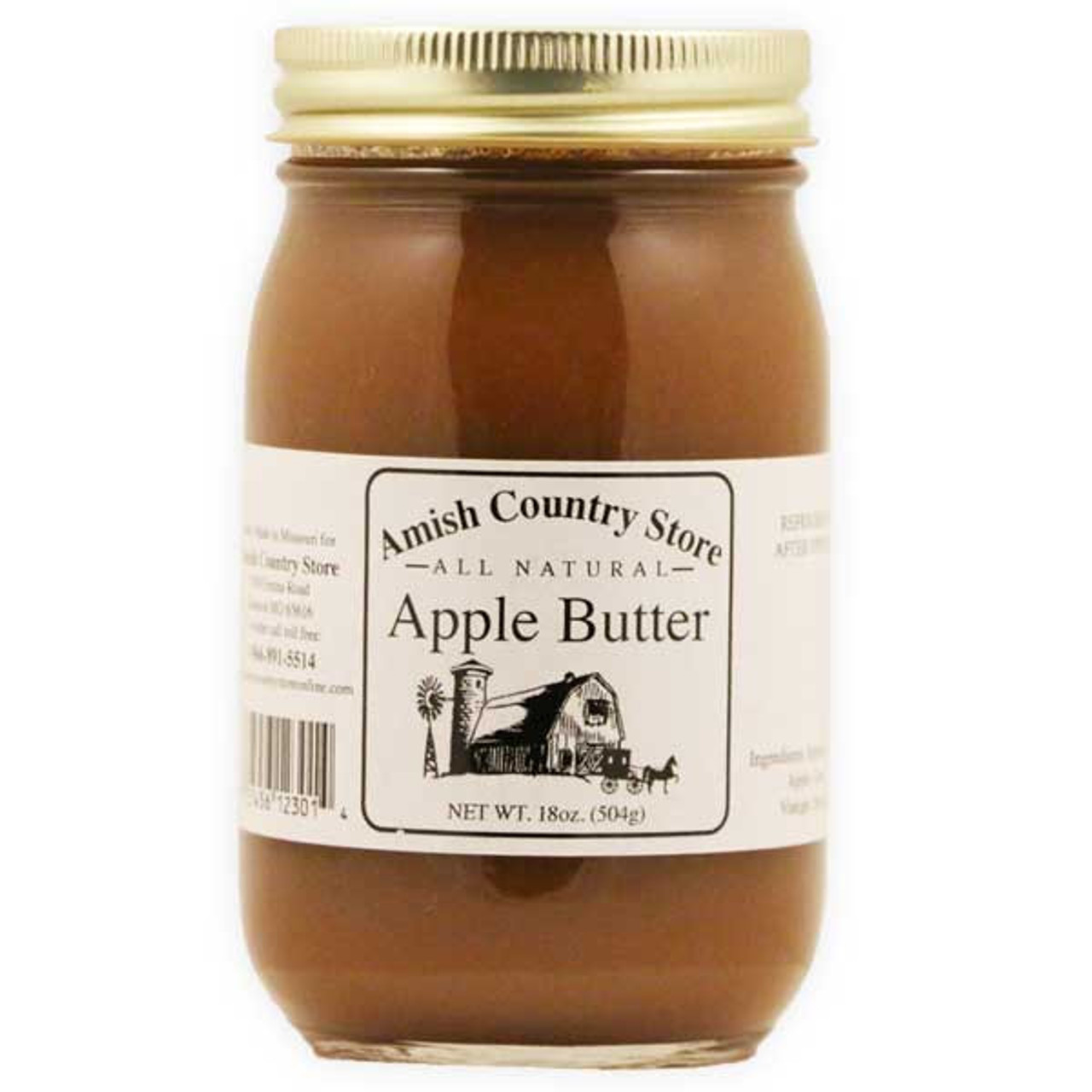 18 oz. All Natural Apple Butter