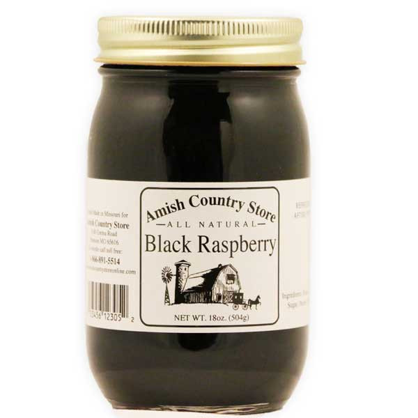 Homemade Black Raspberry Jam | Amish Country Store Branson Missouri