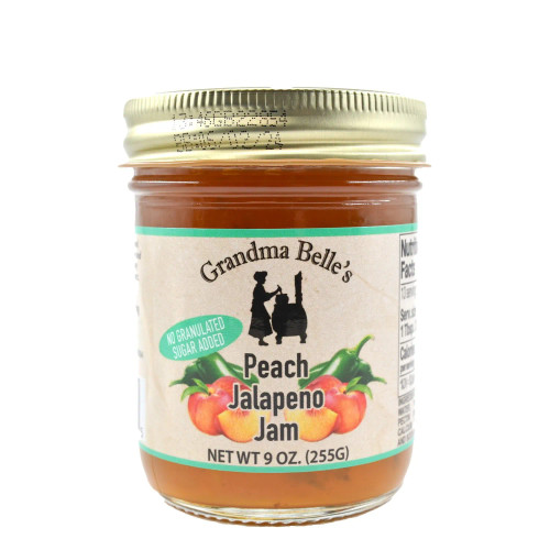 No Sugar Added Peach Jalapeno Jam