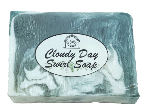 Cloudy Day Swirl Soap